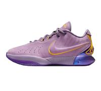 Nike Lebron XXI - Zapatos para hombre, Violet Dust/Purple Cosmos/University Gold, 46 EU