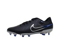 NIKE Legend 10 Academy FG/MG, Zapatillas de fútbol Hombre, Negro/Cromo Hyper Royal, 43 EU