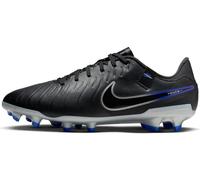 NIKE Legend 10 Academy FG/MG, Zapatillas de fútbol Hombre, Negro/Cromo Hyper Royal, 44 EU