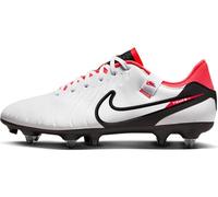 Nike Legend 10 Academy SG-Pro AC, Bajo Hombre, White/Black-Bright Crimson, 40.5 EU