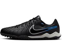 NIKE Legend 10 Academy TF, Zapatillas de Futsal Hombre, Negro/Cromo Hyper Royal, 40.5 EU