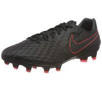 Nike Legend 8 Pro FG, Zapatillas de fútbol Hombre, Black/Dk Smoke Grey/Chile Red, 22.5 EU