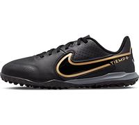 Nike Legend 9 Academy TF, Zapatos De Fútbol, Black/Black-Anthracite-Metalli, 33 EU