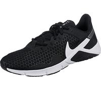 Nike Legend Essential 2, Low Top Hombre, Negro Black White Metallic Silver, 46 EU