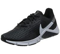 NIKE Legend Essential 2, Low Top Hombre, Negro Black White Metallic Silver, 48.5 EU