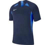 NIKE, Legend, Jersey De Manga Corta, Midnight Navy/Royal Blue/White, L, Niño