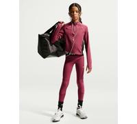 Nike Leggings DF Op para niña, Color Rosa Ahumado/Blanco, 13/15 años