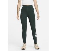 Nike Leggings Mujer de Talle Alto Ropa Deportiva Essential - 397 (Verde/Blanco)