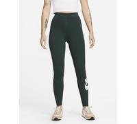 Nike Leggings Mujer de Talle Alto Ropa Deportiva Essential - 397 (Verde/Blanco)