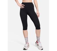 Nike One Leggings pirata de talle alto - Mujer - Negro S (EU 36-38)