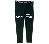 Nike Pro Leggings de 7/8 de talle medio con estampado y paneles de malla - Mujer - Negro M (EU 40-42)