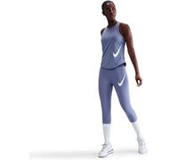 Nike Leggings W Nk DF Tempo HR 7/8 Tgt Swhbr para Mujer, World Indigo/Black/Reflective, XS