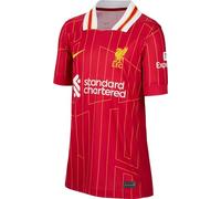 Nike LFC Nk DF JSY Stad Hm Camiseta, Rojo/Blanco/Amarillo Cromado, Small para Niños