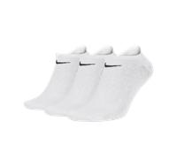 Nike Lightweight Calcetines invisibles de entrenamiento (3 pares) - Blanco 38-42