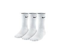 NIKE - Lightweight Crew, Pack de 3 Calcetines Unisex para Adulto para: Unisex-adulto color: Blanco (White/Black talla: 38-42