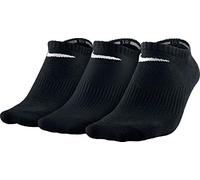 Nike Lightweight No-Show, Calcetines, Hombre, Negro, 38-42, Pack de 3