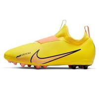 Nike Little/Big Kids' Artificial-Grass Soccer Cleats Jr. Zoom Mercurial Vapor 15 Academy AG, Yellow Strike/Sunset Glow-Volt Ice, DJ5636-780, 36.5 EU