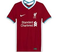 NIKE Liverpool FC Temporada 2020/21 - Psix Y Nk BRT Stad JSY SS Hmcz2647-687 Camiseta Primera Equipación Niños