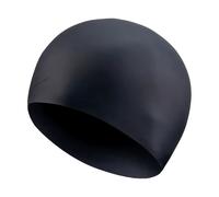 Nike Long Hair Silicone C Gorro De Natación, Unisex Adulto, Black, Talla Única