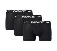 Nike Calzoncillos Dri-Fit Esmicro para Hombre, 3 Unidades, Negro/Negro, Talla L