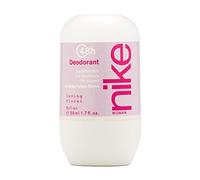 NIKE - Loving Floral 50 ml, Desodorante Mujer Roll-On, Desodorante Antimanchas para Piel Sensible, 0% Alcohol y 0% Sales de Aluminio, de Larga Duración, Fragancia Floral Gourmand