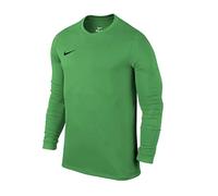 Nike LS YTH Park Vi JSY Camiseta de Manga Larga para Niños, Verde (Pine Green/Black), XL