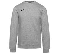 NIKE M Crew Fleece Team Club 19, Sudadera Hombre, Gris (dk Grey Heather/black), XXL