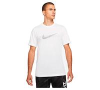 Nike M DF tee DB NK Pro T-Shirt, Mens, Blanco