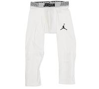 Nike M J 23 Alpha Dry 3/4 Tight Pantalones de Deporte, Hombre, White/Black, XS