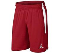 Nike M J 23alpha Dry Knit Short Sport Shorts, Hombre, Gym Red/White/(White), S
