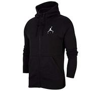 Nike M J Jumpman Fleece FZ Sweatshirt, Hombre, Black/Black/Black/White, 2XL