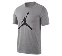 Nike M J Jumpman SS Crew T-Shirt, Carbon Heather/Black, 2XL Men's