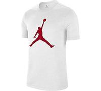 Nike M J Jumpman SS Crew T-Shirt, Hombre, White/Gym Red, XL
