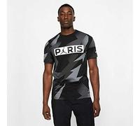 Nike M J PSG SS Jock Tag tee Camiseta, Hombre, Black, L