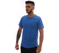 Nike M Nk BRT Top SS Hpr Dry T-Shirt, Hombre, lt Game ryl htr/(Azul), S