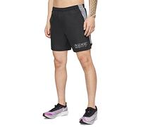 Nike M Nk Chllgr Short 7in BF Gx FF Sport Shorts, Hombre, Black/(Reflective silv), M