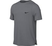 NIKE M Nk DF Flex Rep SS Top para Hombre, Gris Ahumado/Negro, FN2979-084, 2XL