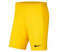 Nike M Nk DF Park III Short NB K Pantalones Cortos, Tour Yellow/(Black), L Hombre