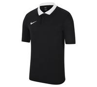 Nike , m nk df park20 polo ss, manga corta, negro/blanco/blanco, l, hombre