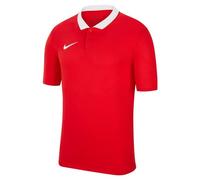 Nike M NK DF PARK20 Polo SS Shirt, Mens, University Red/White/White, L
