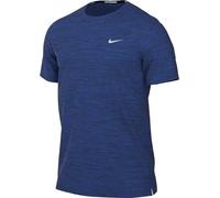 Nike M Nk DF UV Miler SS Camiseta de Manga Corta, Game Royal/Midnight Navy/Reflective Silv, Medium Hombres