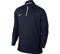 Nike M NK Dry ACDMY Dril Top Camiseta, Hombre, Azul (Obsidian/White/White), XL