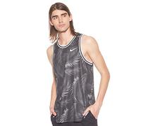 Nike M NK Dry DNA JSY Floral Tank de Baloncesto, Hombre, Black/White, XL