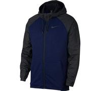 Nike M NK Dry HD LS FZ Utility Core Sudadera, Hombre, Blue Void/Black, L