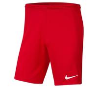 Nike M NK Dry Park III Short Nb K - Pantalones Cortos de Deporte, Hombre, Rojo (University Red/ White), L