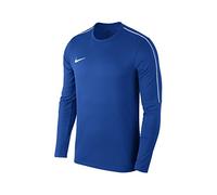 Nike M NK Dry PARK18 Crew Top Top de Manga Larga, Hombre, Royal Blue/White/White, XL