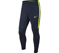 Nike M Nk Dry Sqd17 Kpz Pantalón Largo, Hombre, Azul (Obsidian/Volt/Volt), S