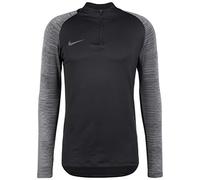 Nike M Nk Dry Strke Dril Top Long Sleeved T-Shirt, Hombre, Black/Black/Wolf Grey/(Anthracite), 2XL