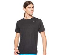 Nike M NK Dry Superset Top SS T-Shirt, Hombre, Black/Mtlc Hematite, 2XL
