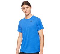 Nike M Nk Dry Superset Top SS T-Shirt, Hombre, Game Royal/(Black), M